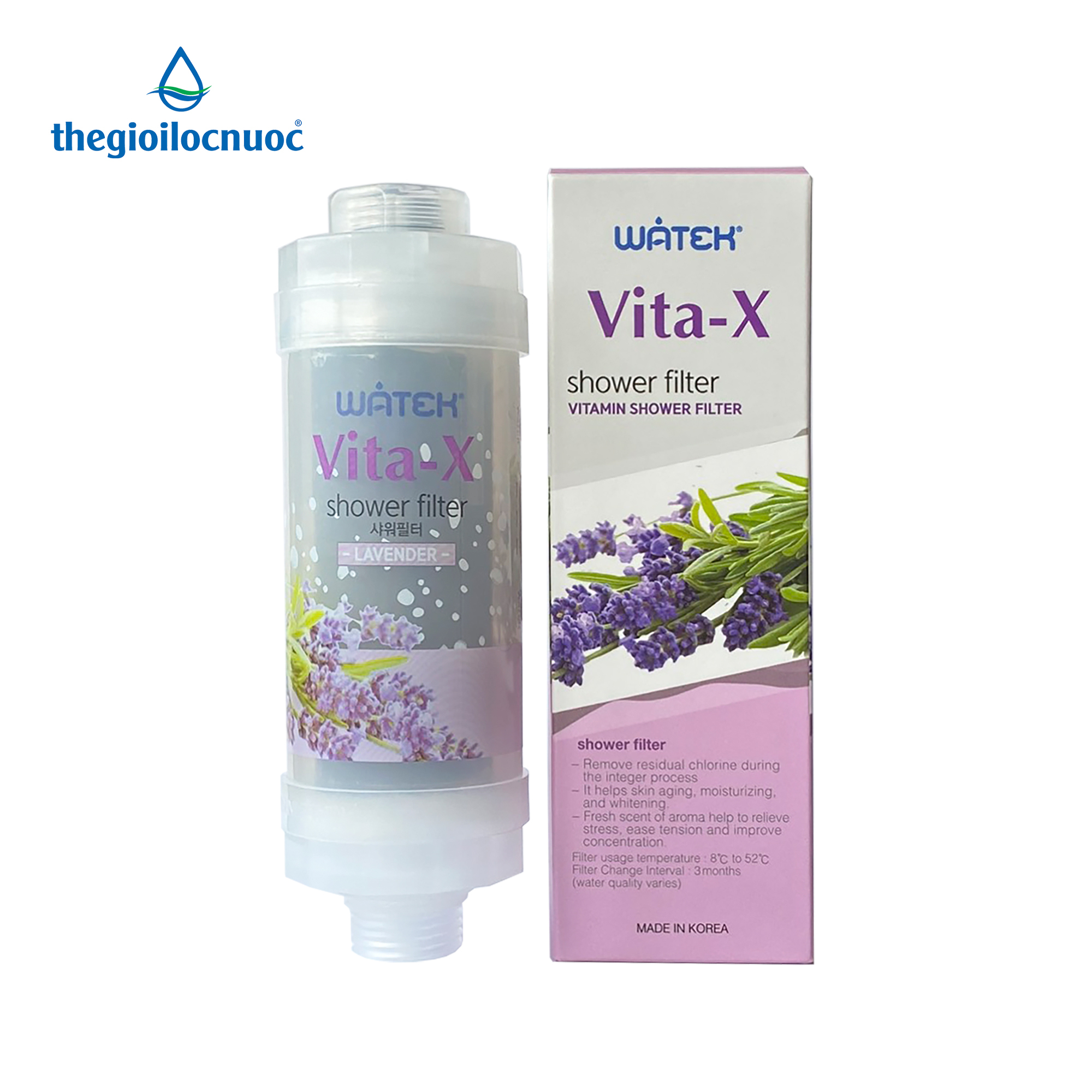 Lõi lọc nước Vita-X (Lavender) - Phân phối chính hãng