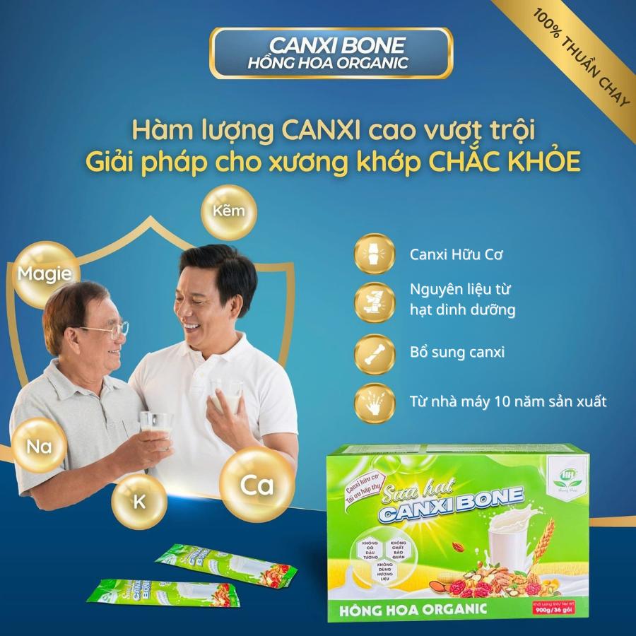 Sữa hạt Canxi Bone – Sữa hạt bổ sung canxi thuần chay - 4