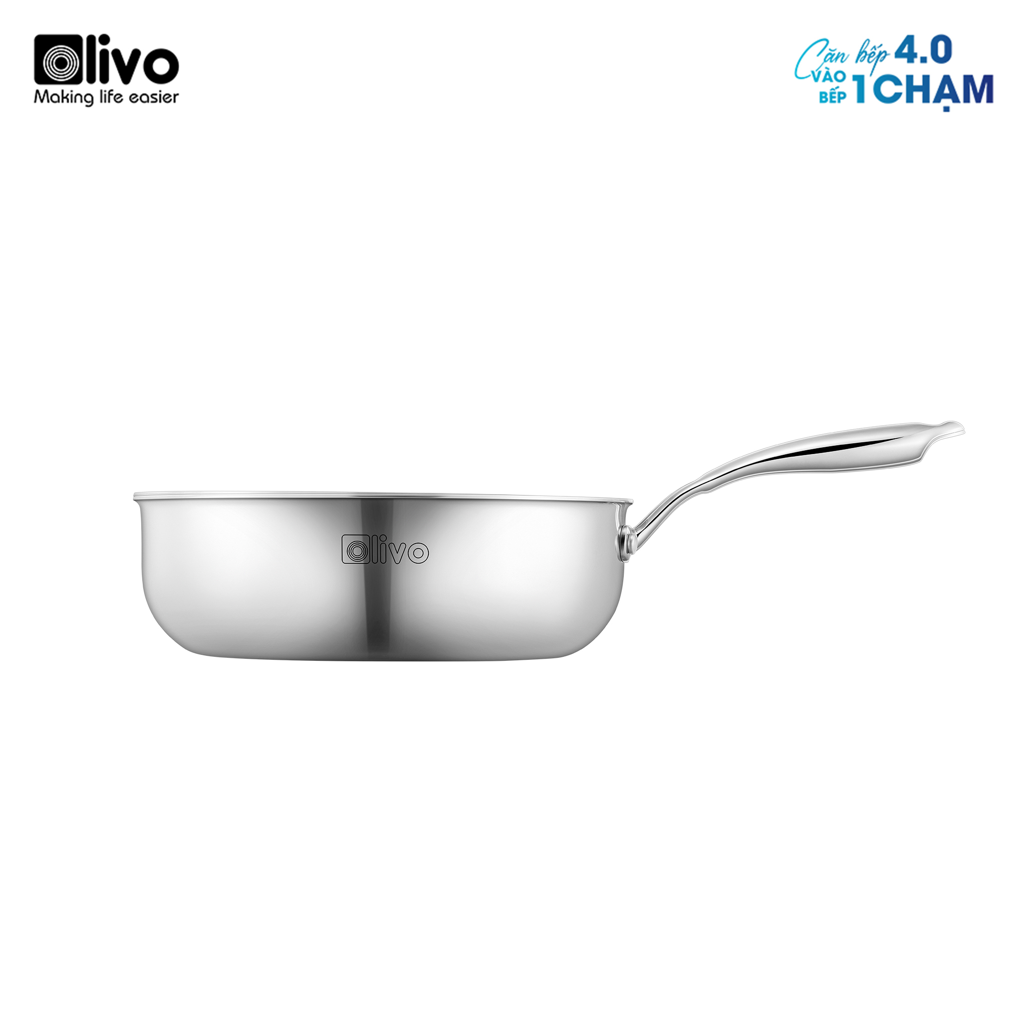 Chảo inox OLIVO 2685 - Phân phối chính hãng