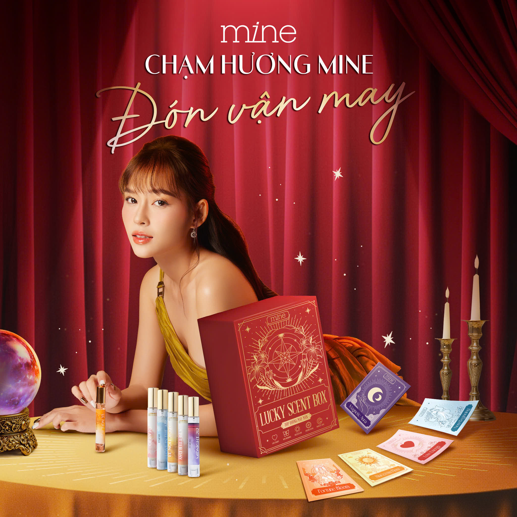 Hộp hương Mine may mắn - Lucky Scent Box