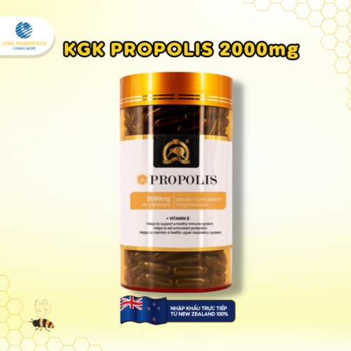 Viên keo ong Propolis bảo vệ hô hấp