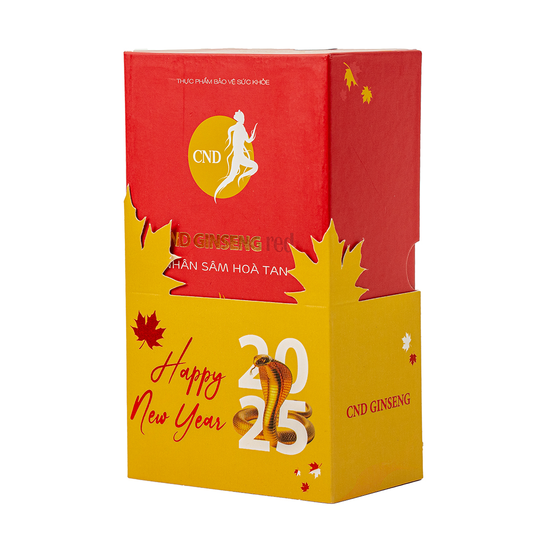 CND Ginseng Red – Nhân sâm hòa tan, hỗ trợ bổ thận, giảm mệt mỏi (hộp 30 gói) - 8