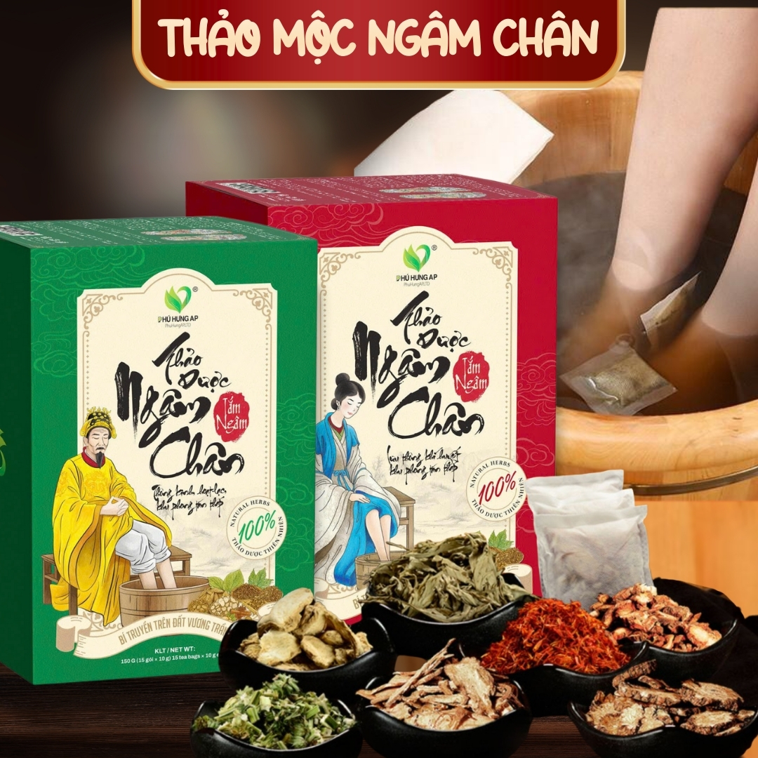 Ngâm chân thảo mộc dưỡng sinh Đông y AP Phú Hưng