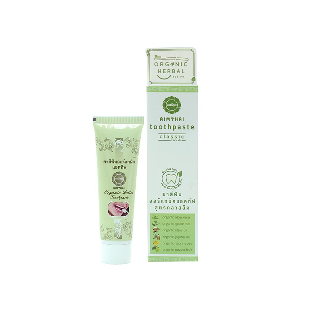 Kem đánh răng Organic Aimthai 20g