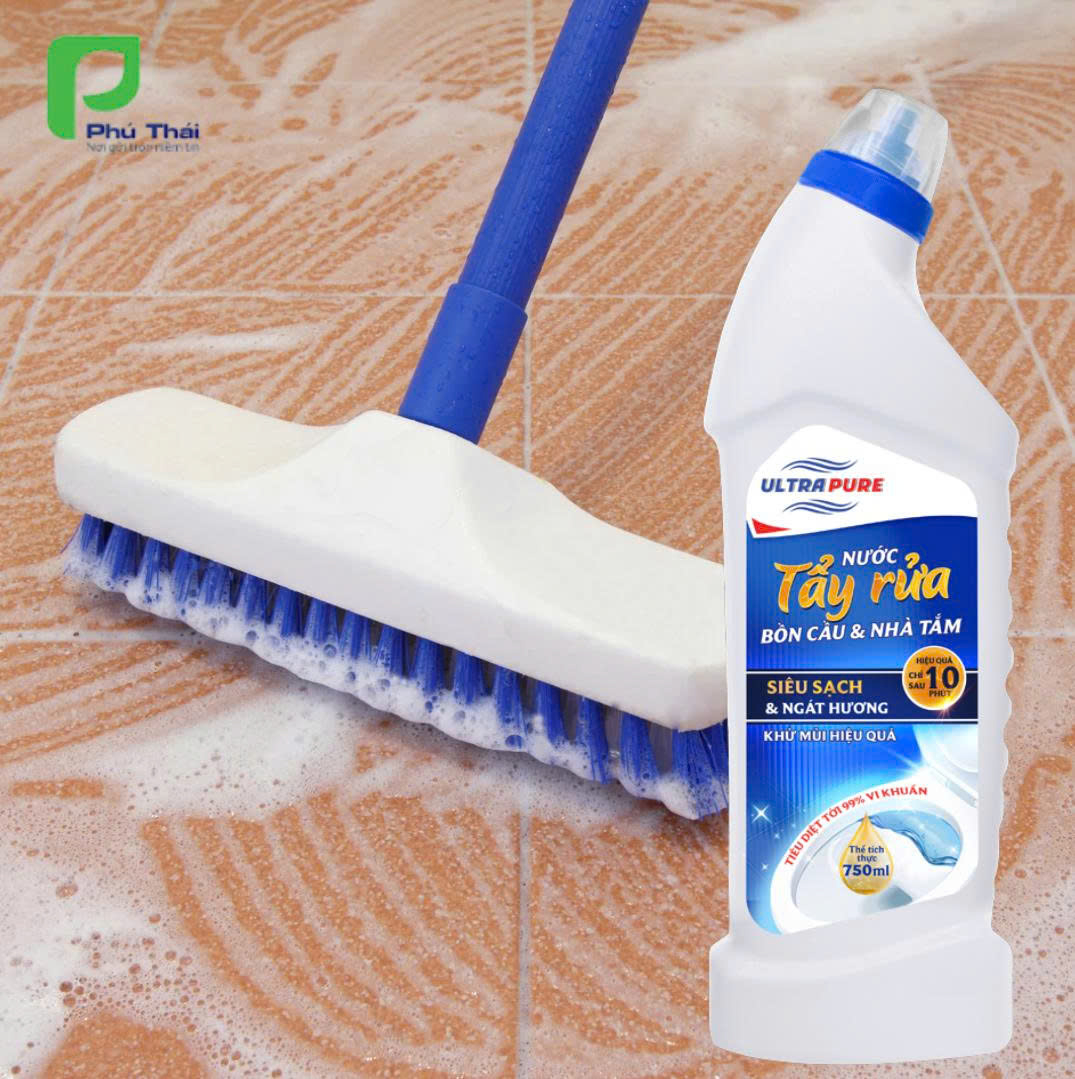 Nước tẩy rửa bồn cầu và nhà tắm Ultrapure