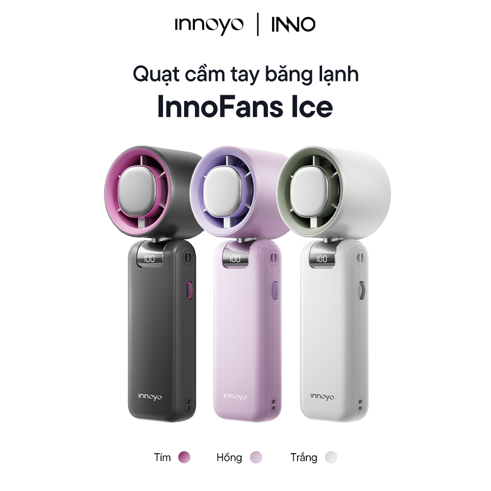 Quạt cầm tay băng lạnh InnoFans Ice
