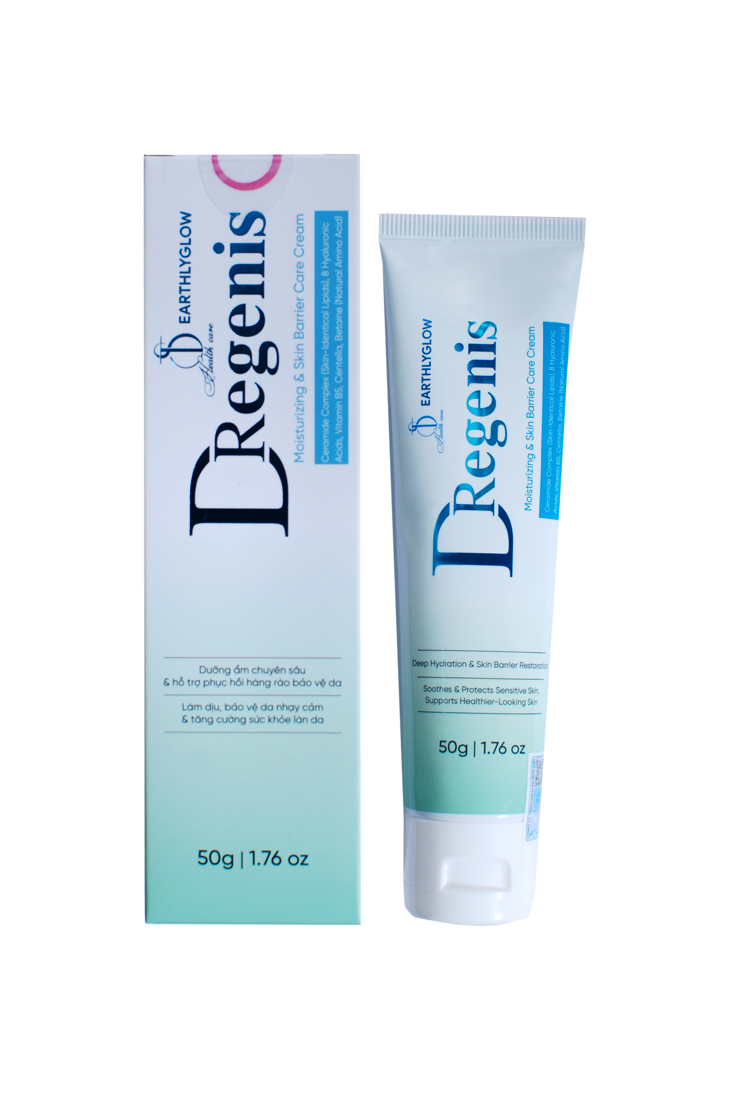 Kem Dưỡng Ẩm Phục Hồi Chuyên Sâu D Regenis - Tuýp 50g - Phân phối chính hãng
