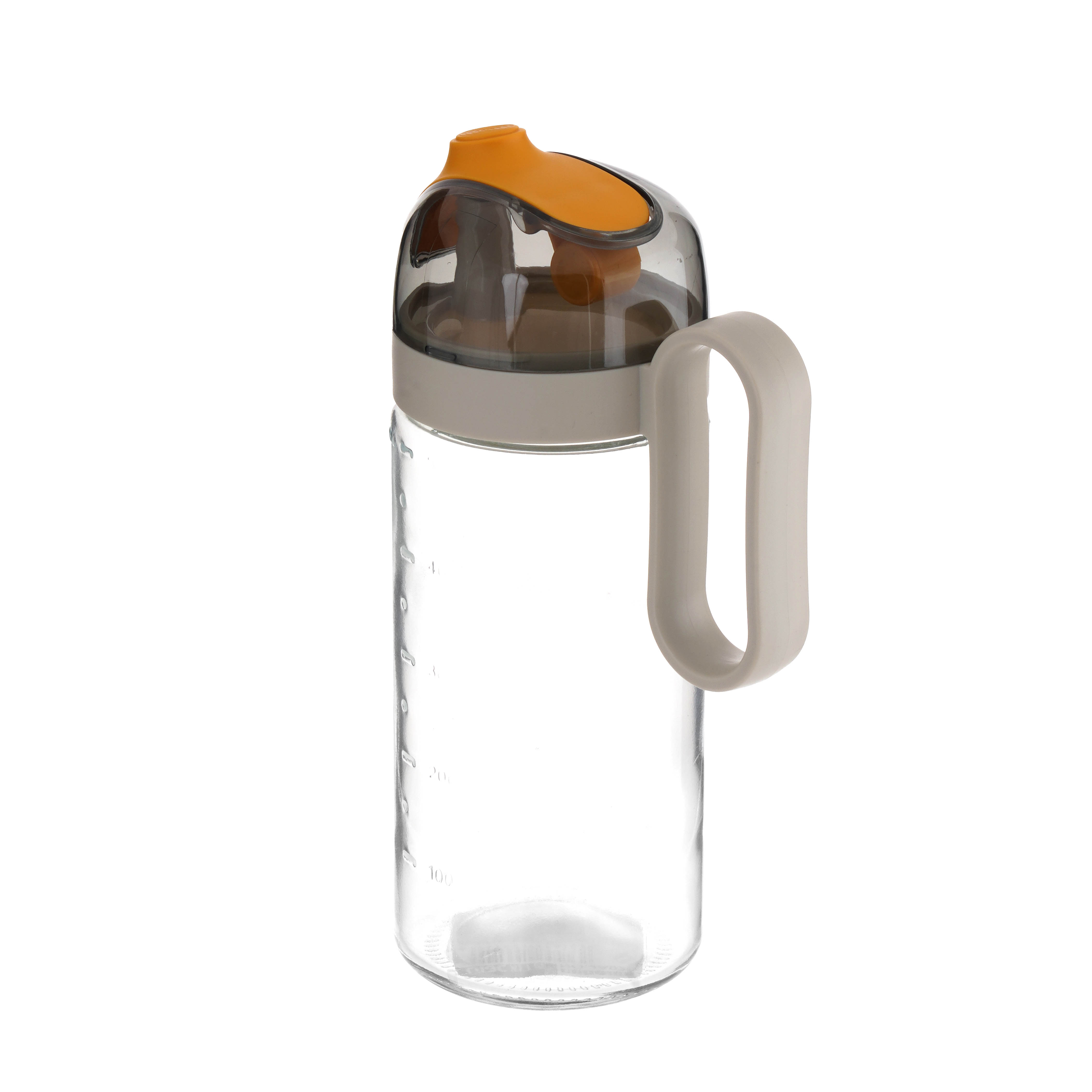 Bình dầu thủy tinh tự mở nắp có tay cầm dung tích 570ml 500ml_376067
