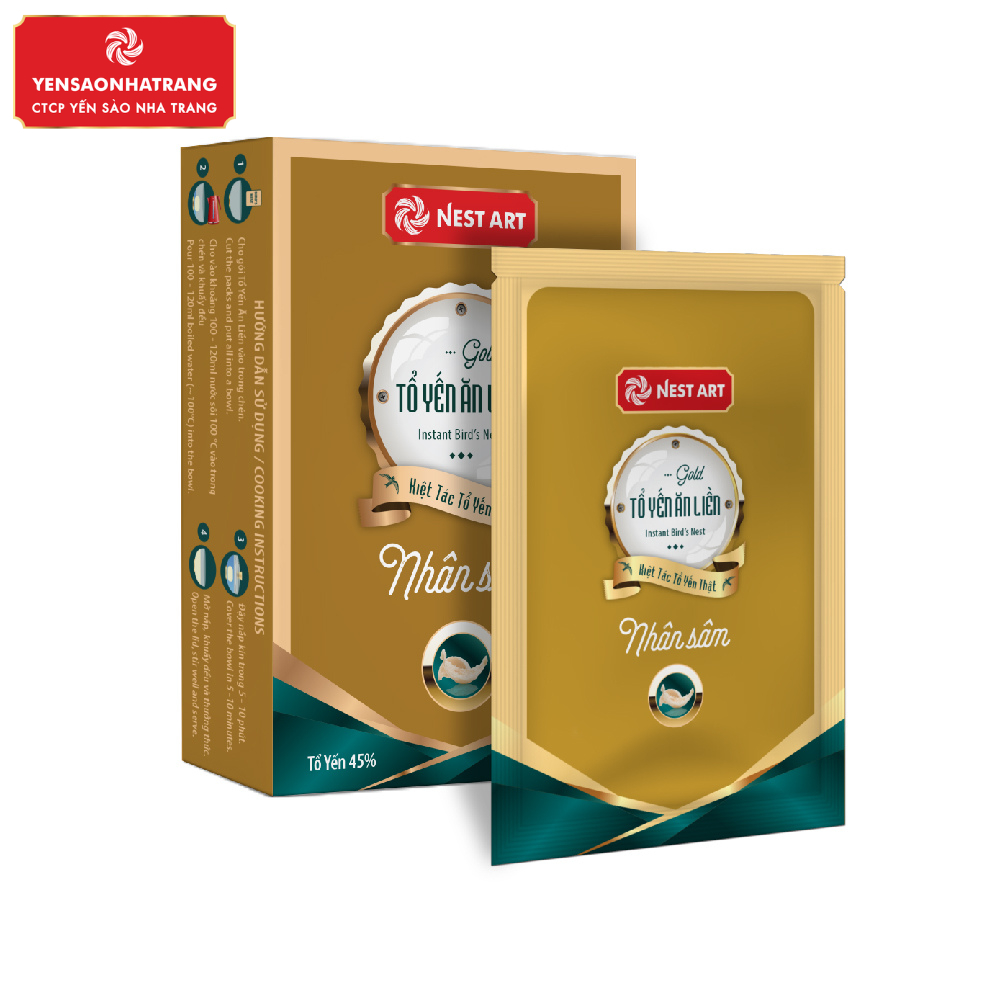 Tổ yến ăn liền Gold - Nhân sâm 10g-duoc-ban-tai-Droppiimart