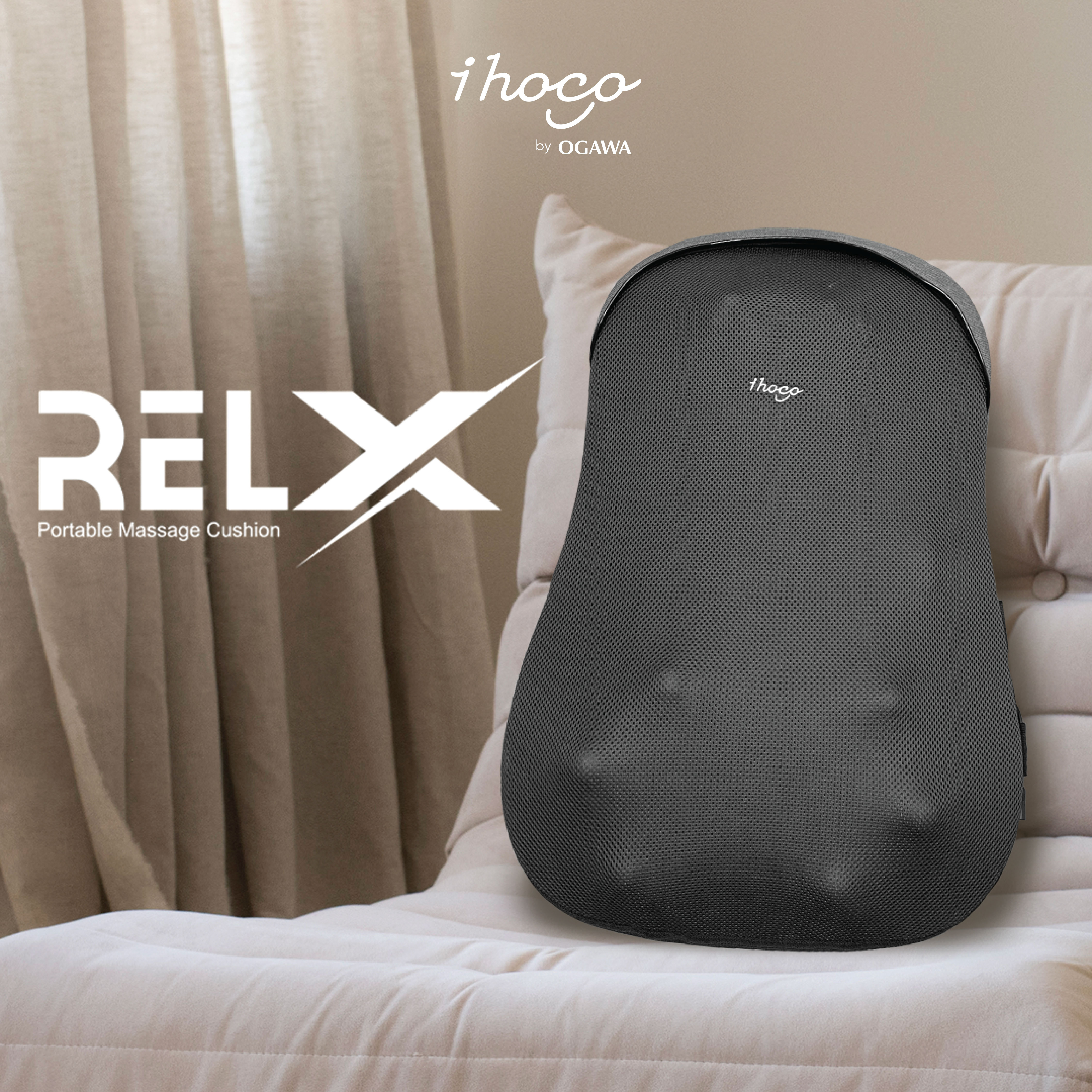 Đệm massage lưng RelX (IH-1105M)