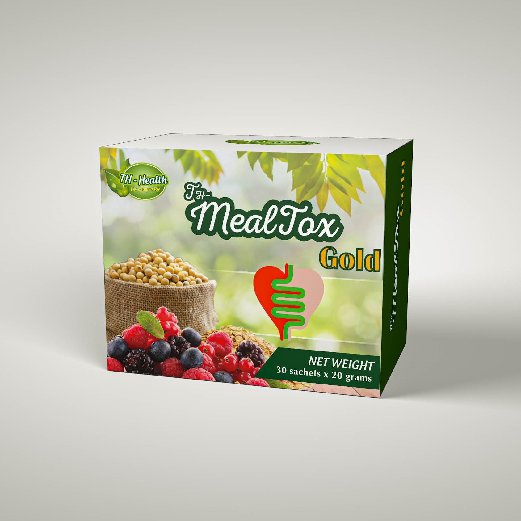 Thực phẩm bảo vệ sức khỏe TH-Mealtox GOLD (Hộp 30 gói)