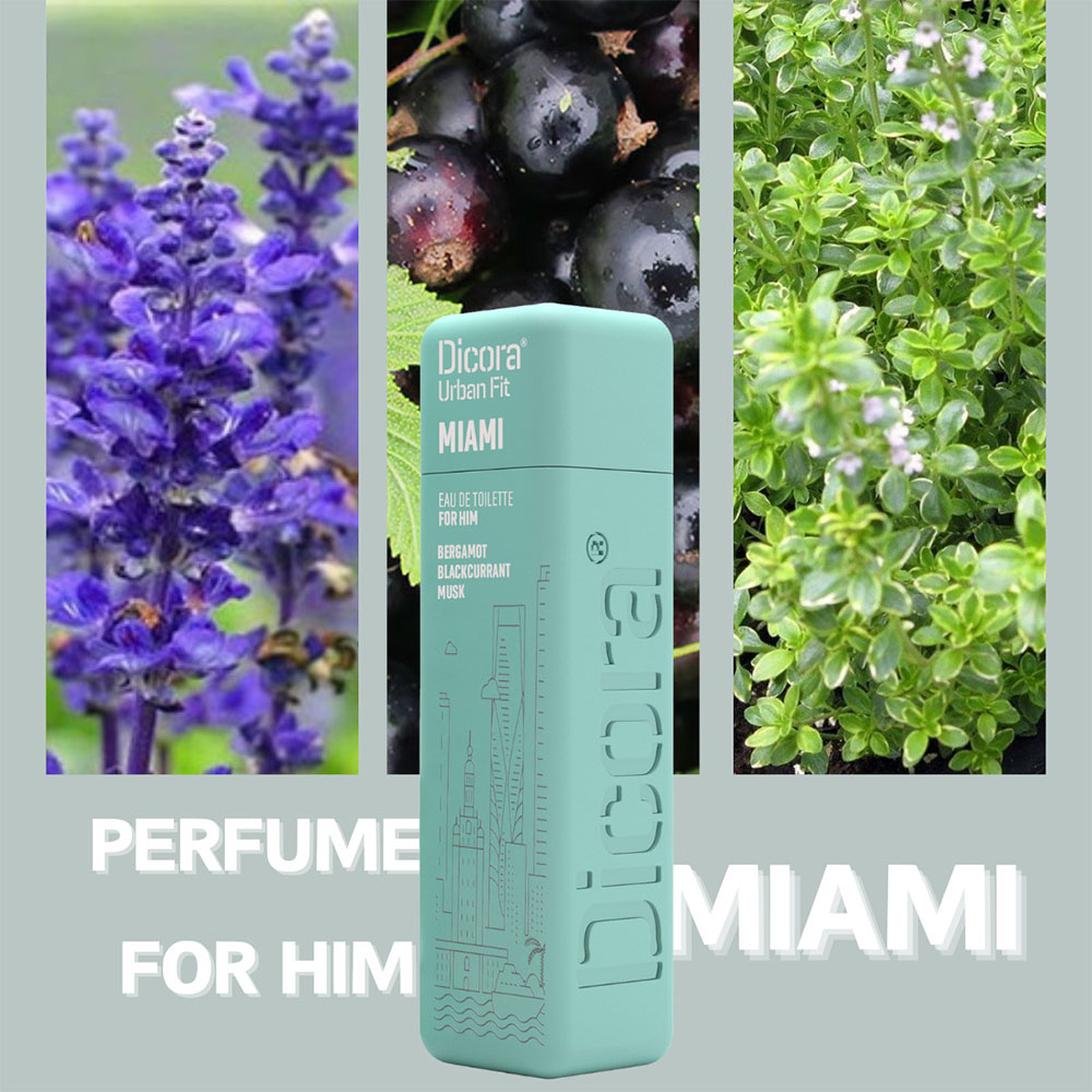 Nước hoa Dicora Urban Fit Miami - Dành Cho Nam (30ml)
