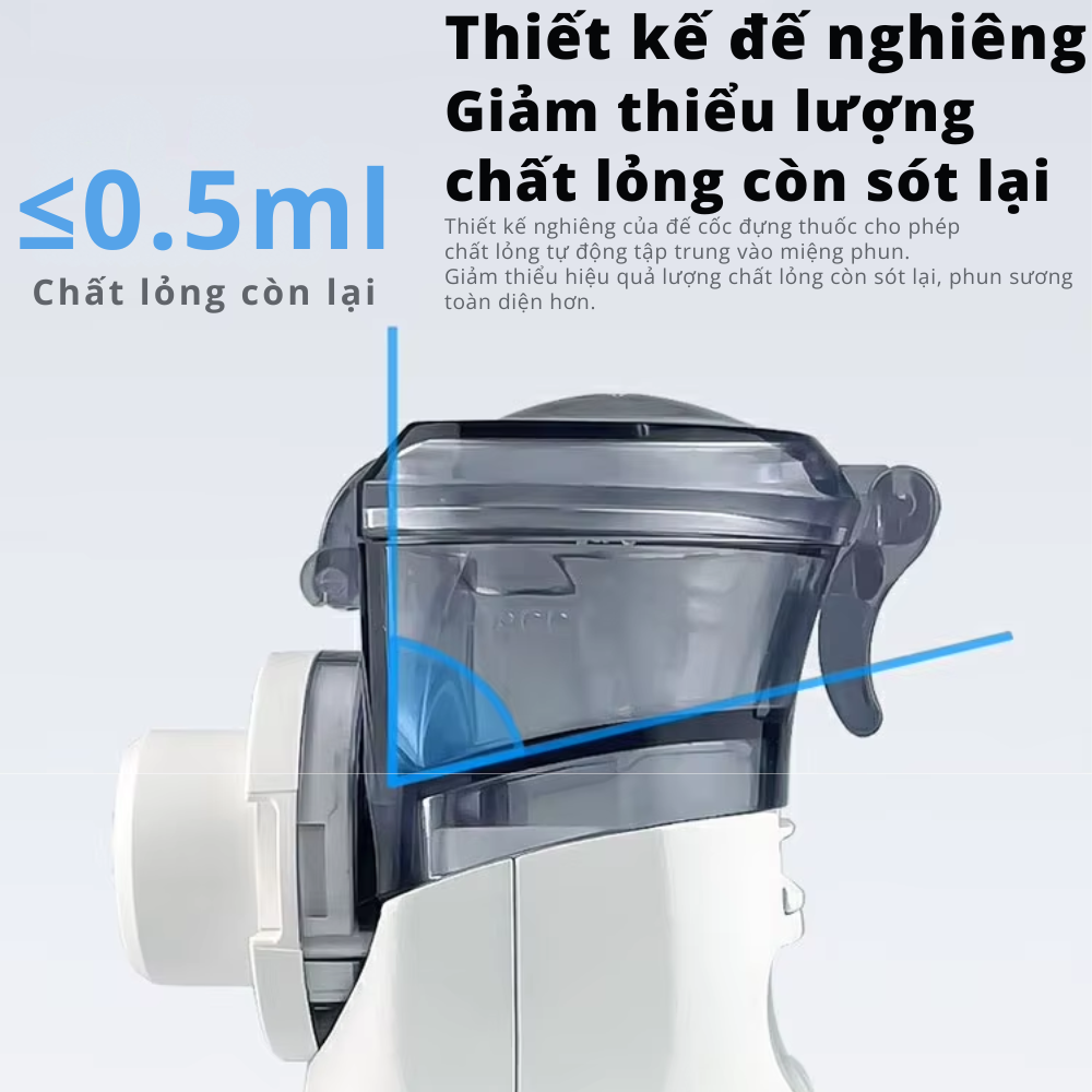 Máy Xông Khí Dung Cầm Tay Kachi YS35: Giải Pháp Hô Hấp Linh Hoạt Mọi Lúc, Mọi Nơi - 6