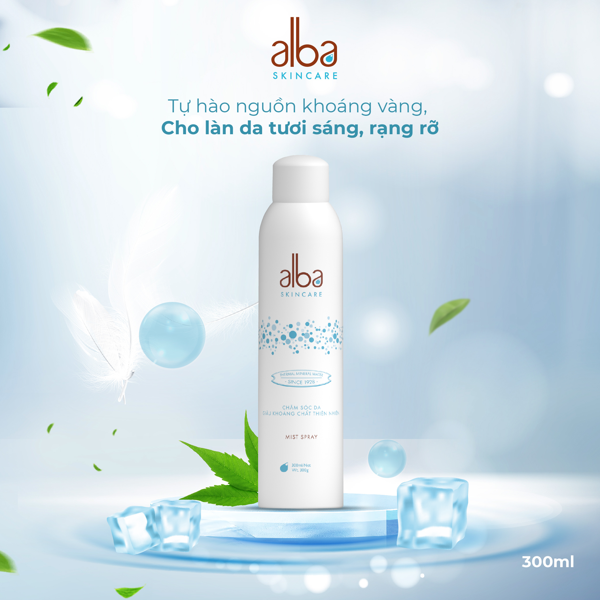 Xịt khoáng chăm sóc da Alba 300ml - 6