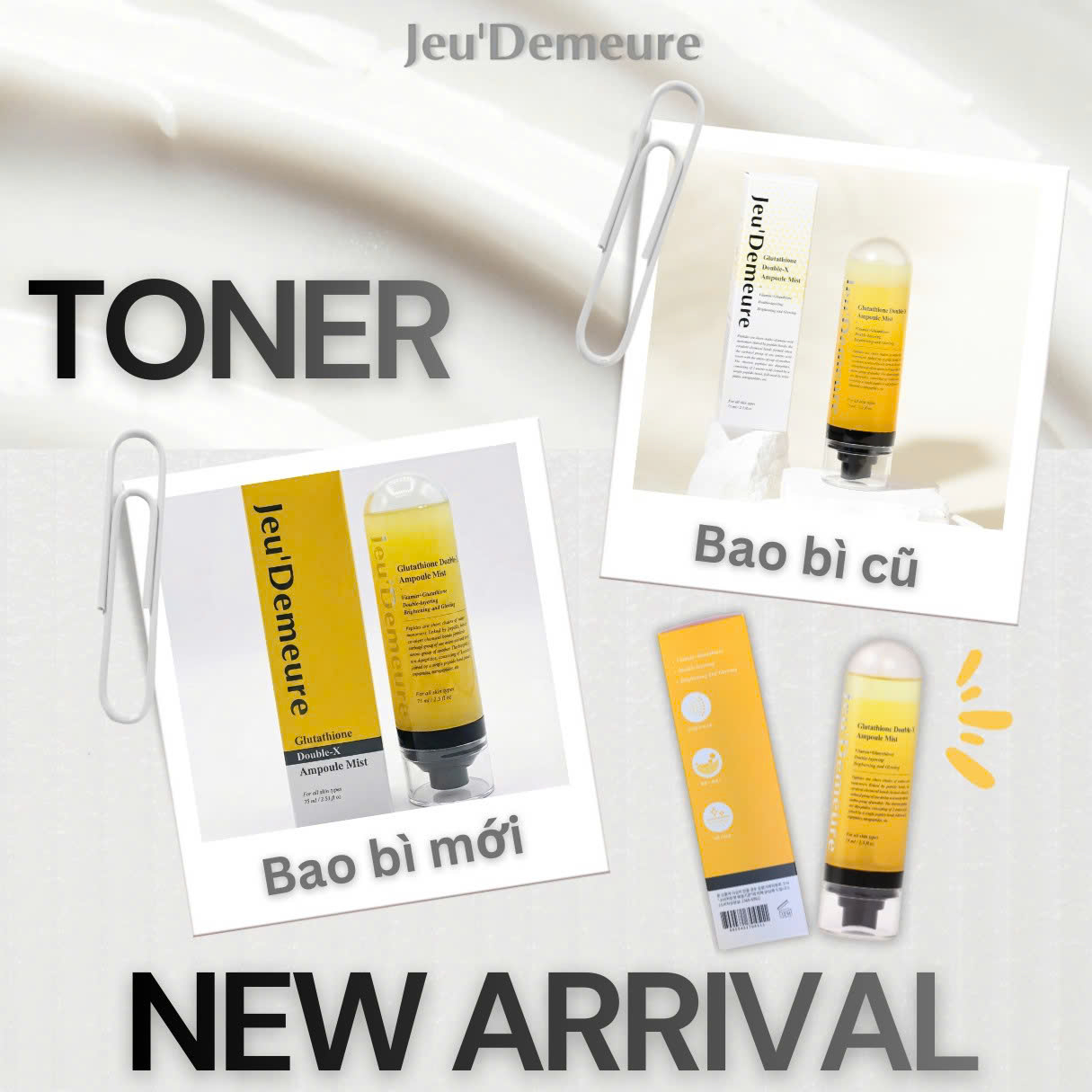 Toner xịt dưỡng ẩm sáng da 75ml