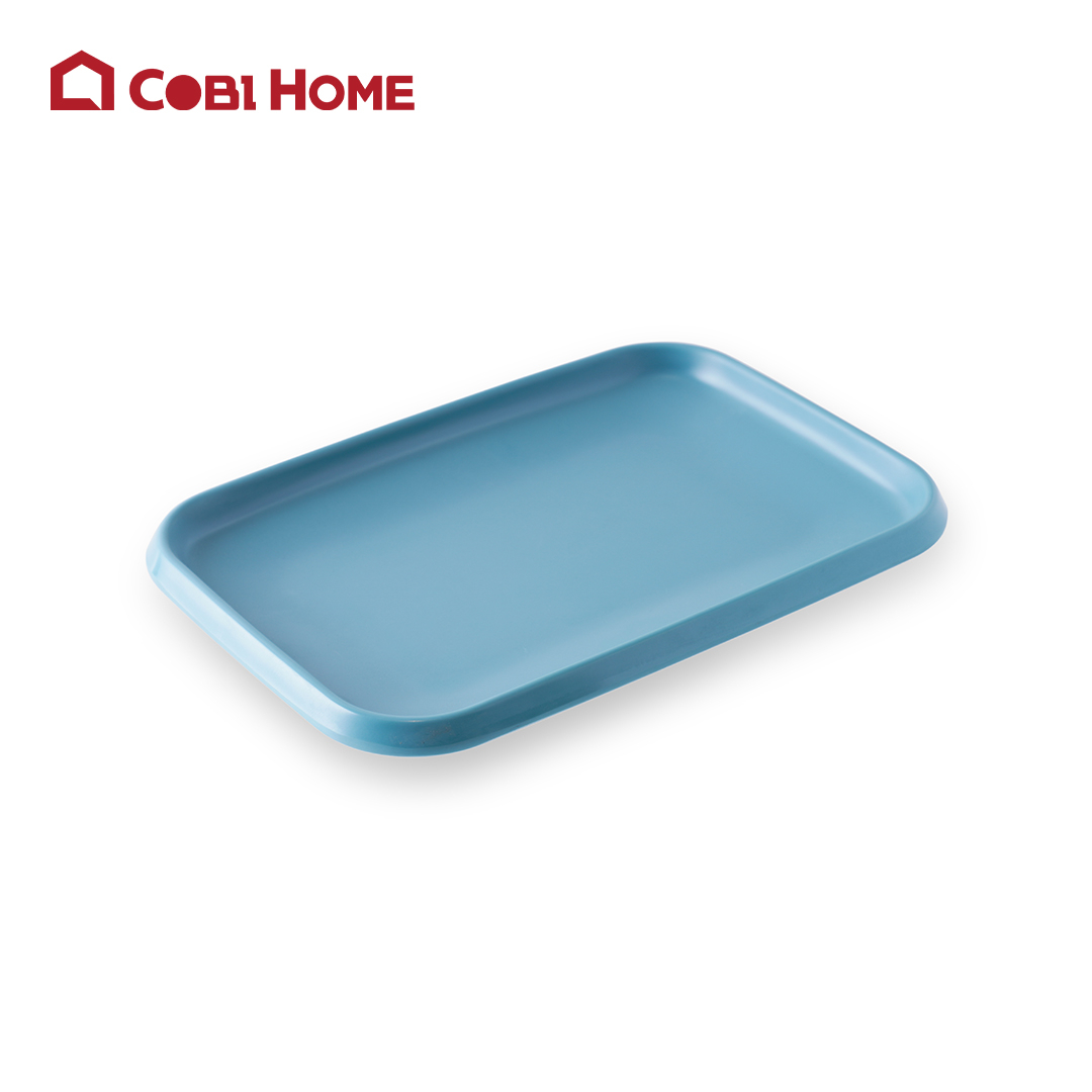 Dĩa Yangge xanh chữ nhật bo cạnh_378116
