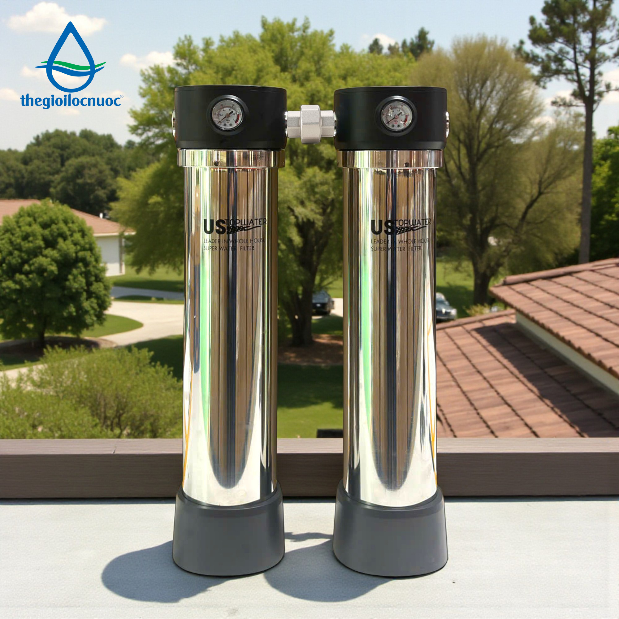 Bộ lọc tổng USTOPWATER, model: Clo-XS