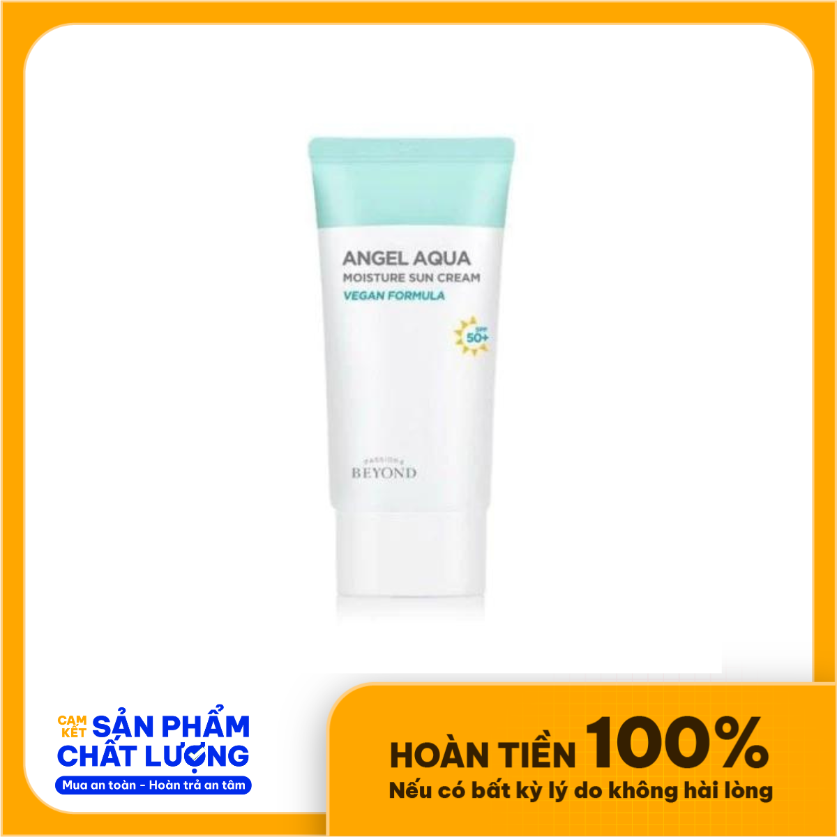 Kem chống nắng dưỡng ẩm làm dịu Thuần chay BEYOND Angel Aqua Moisture Sun Cream 50ml-duoc-ban-tai-Siêu Thị Ánh Nguyệt