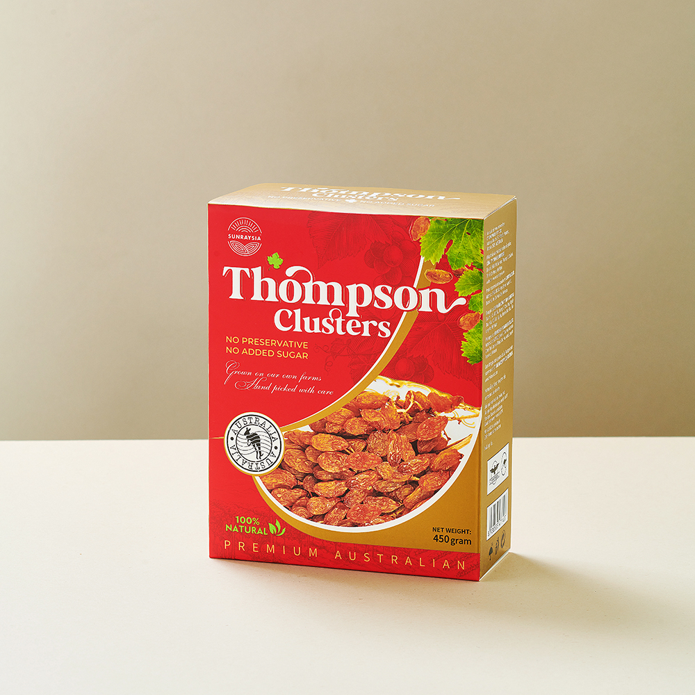 Nho khô nguyên cành Thompson nhập khẩu Úc (450g)