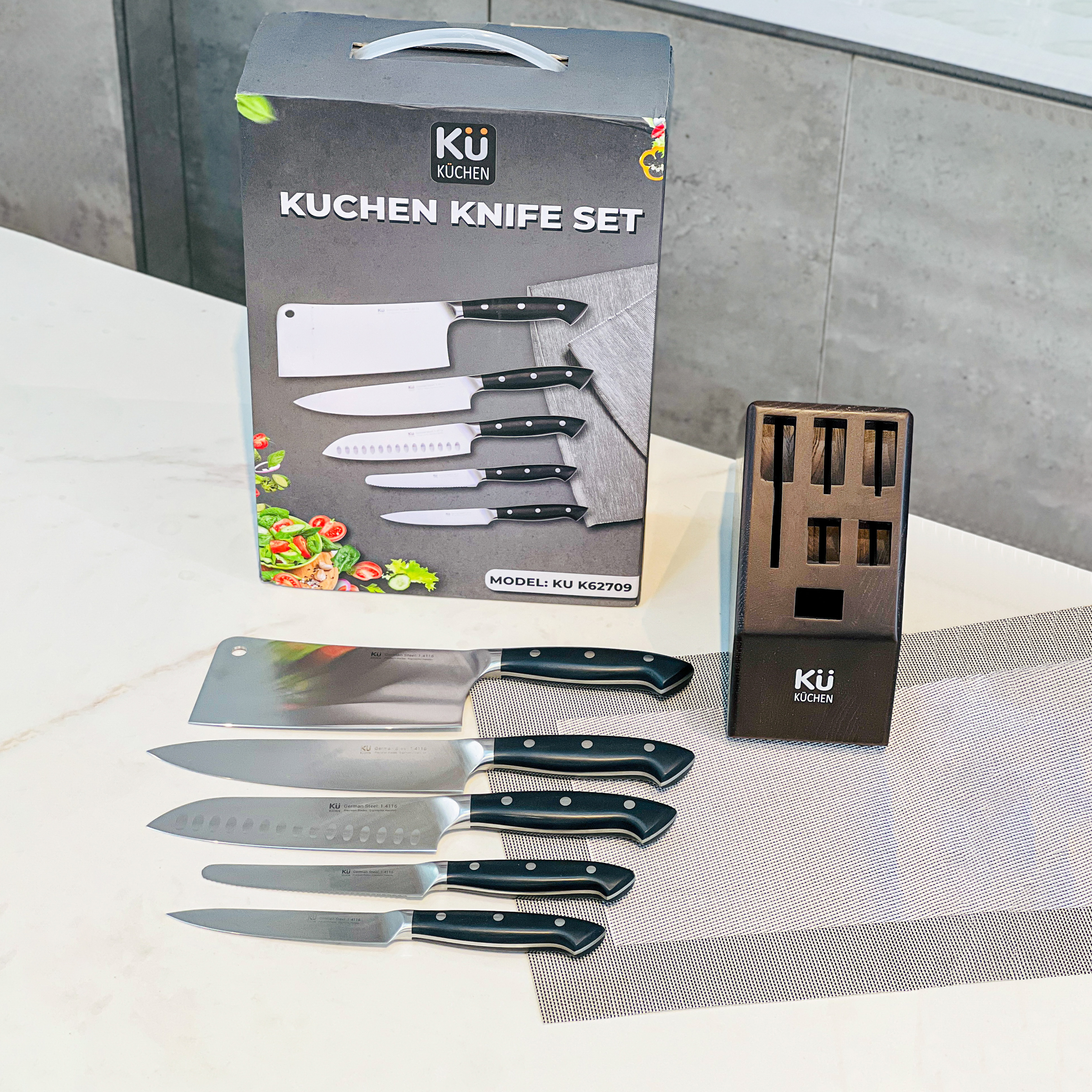 Bộ dao Kuchen KU K62709