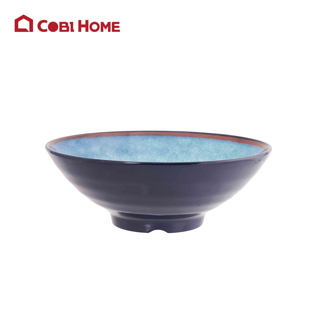 Tô Mela xanh loang tròn bầu Size 221x221x18_378528_33275-H - Phân phối chính hãng