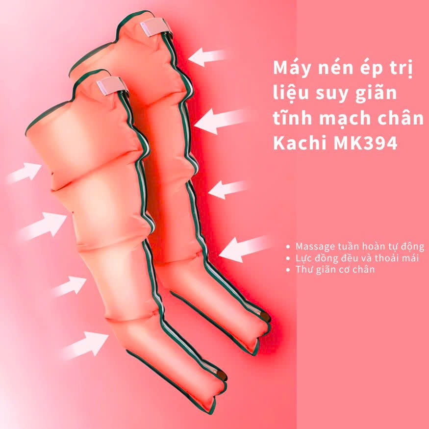 Máy nén ép trị liệu suy giãn tĩnh mạch Kachi MK394