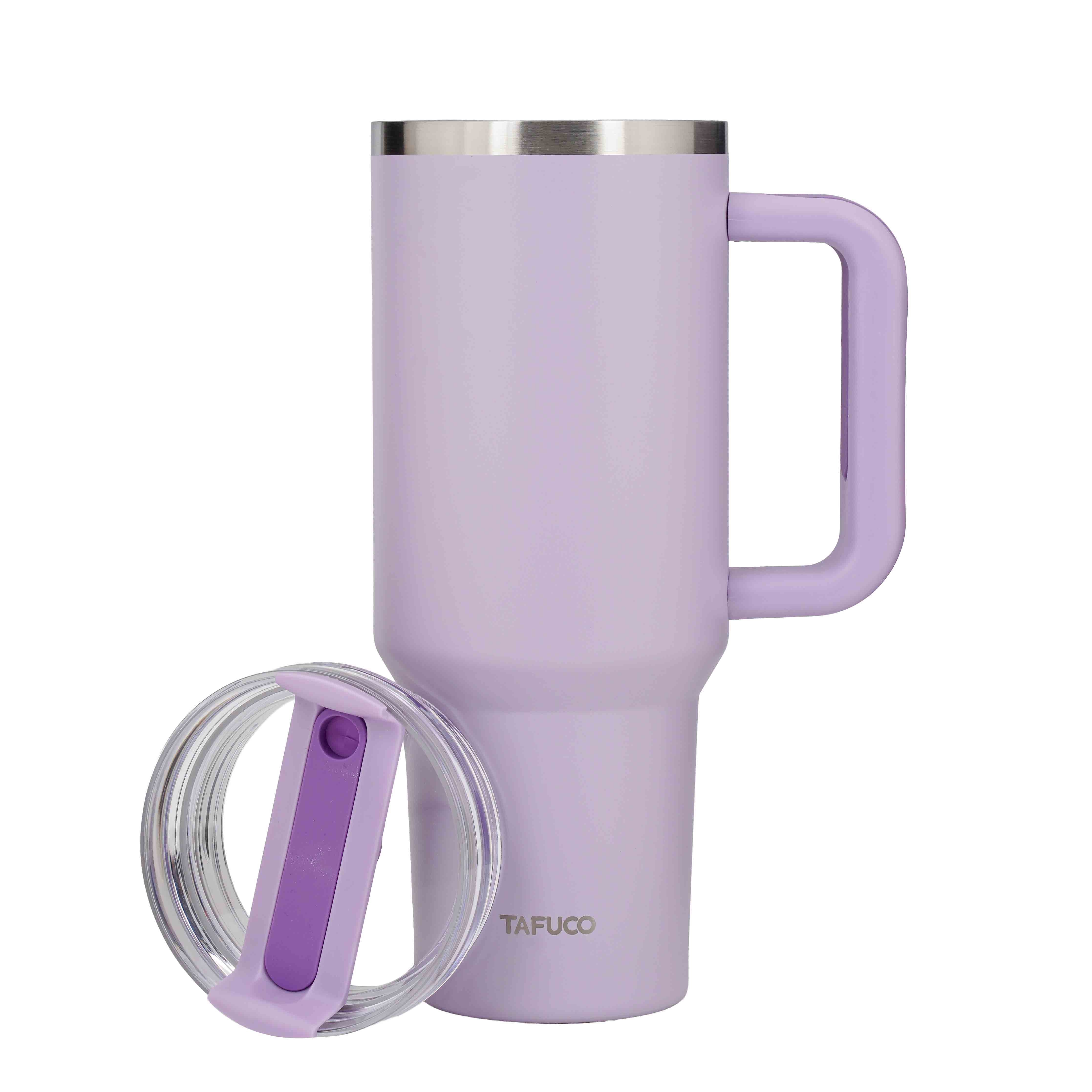 Ly giữ nhiệt có ống hút T205V 1180ml - Tím_341625