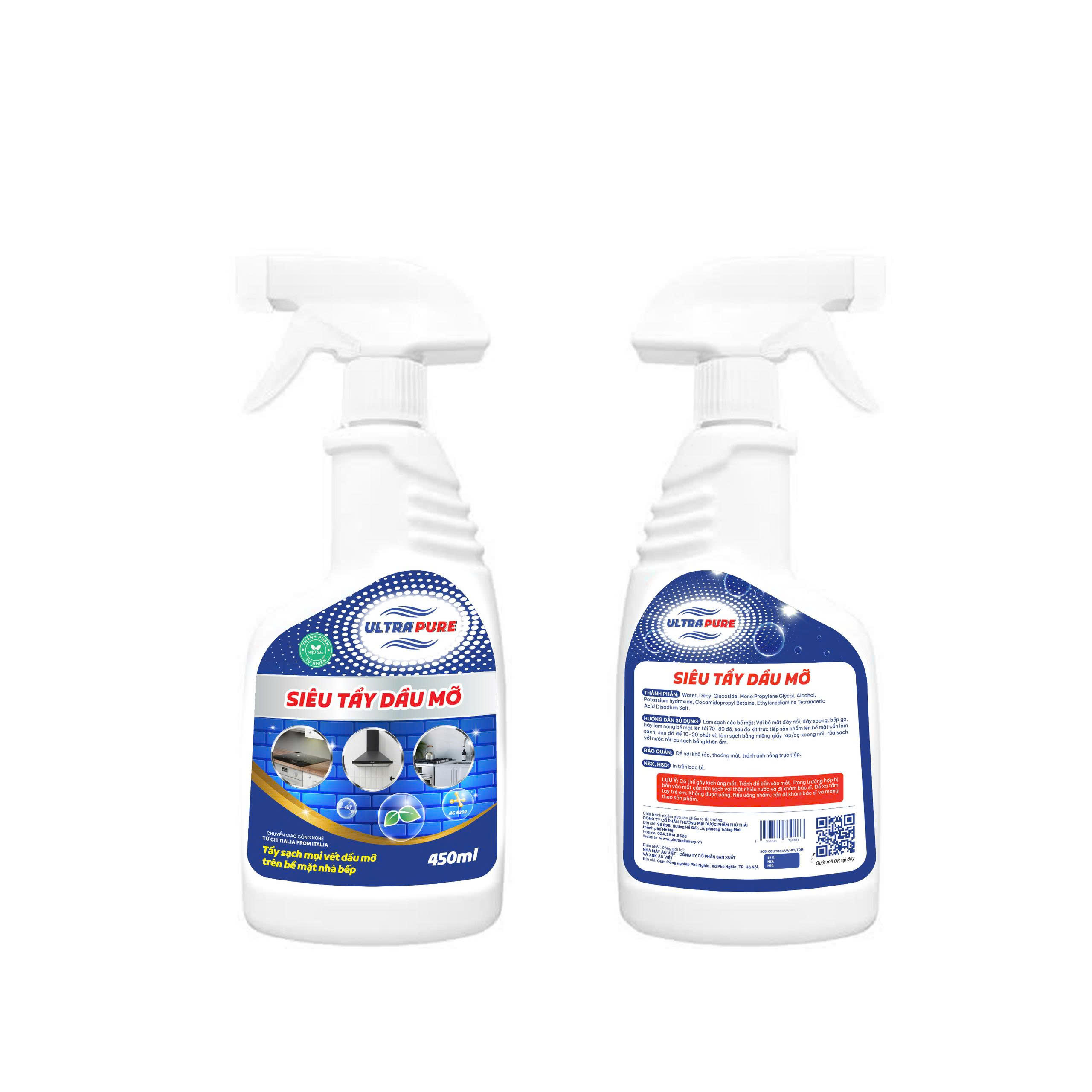 Siêu tẩy dầu mỡ ULTRAPURE