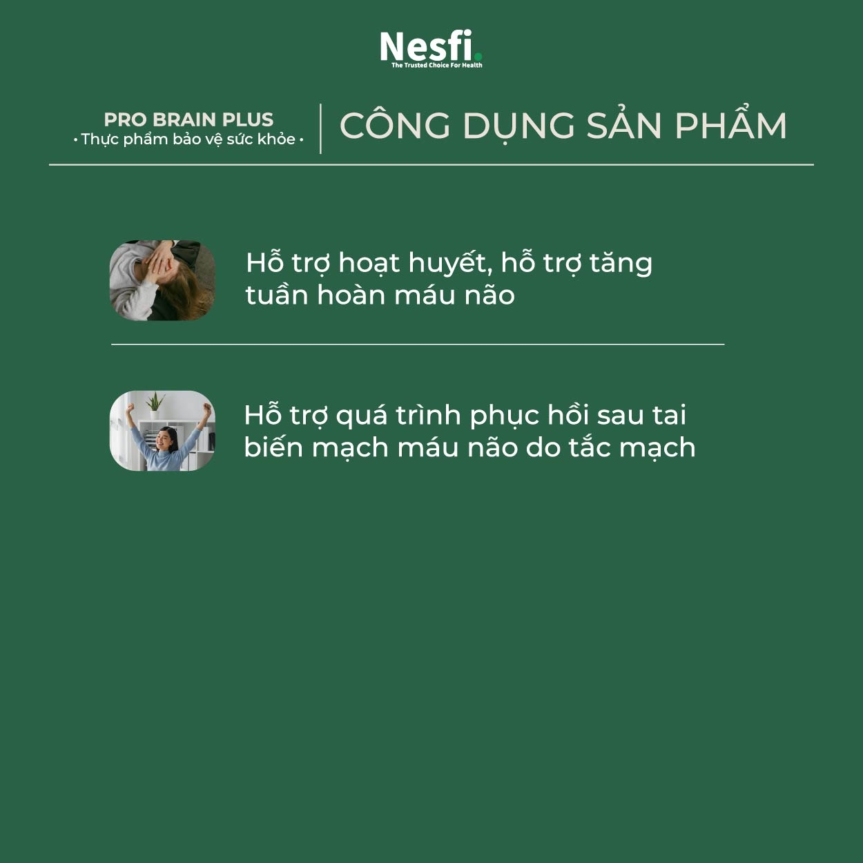 Thực phẩm bảo vệ sức khỏe PRO BRAIN PLUS Hộp 30 viên