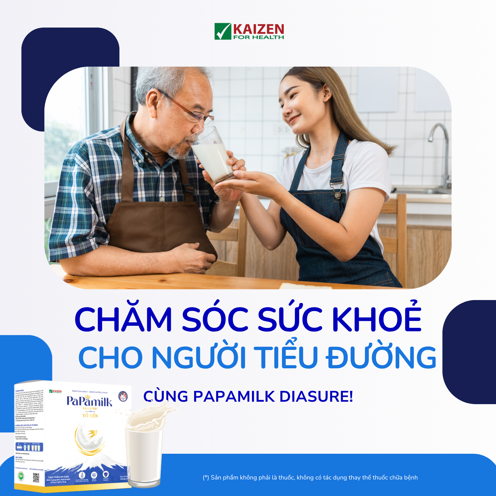 Sữa non tổ yến Papamilk Diasure - Dành cho mẹ bầu & người tiểu đường (7góix32g) - 8