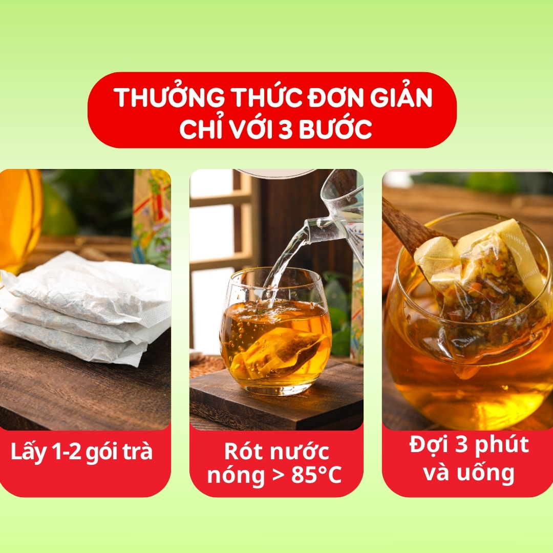 Trà Đinh Lăng Hỗ Trợ Bổ Não AP Phú Hưng