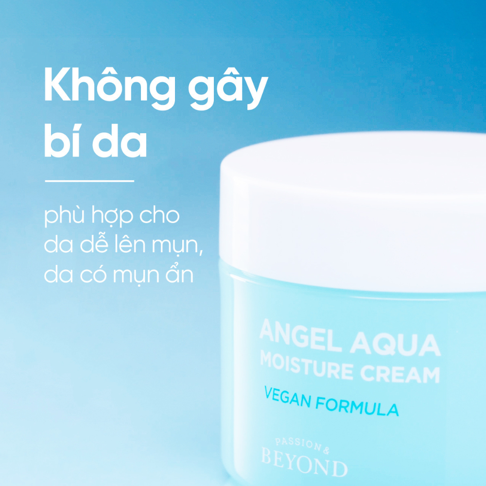 Kem dưỡng ẩm dịu da Thuần chay  BEYOND Angel Aqua Moisture Cream 150mlx2 (BEYOND ANGEL AQUA MOISTURE CREAM)