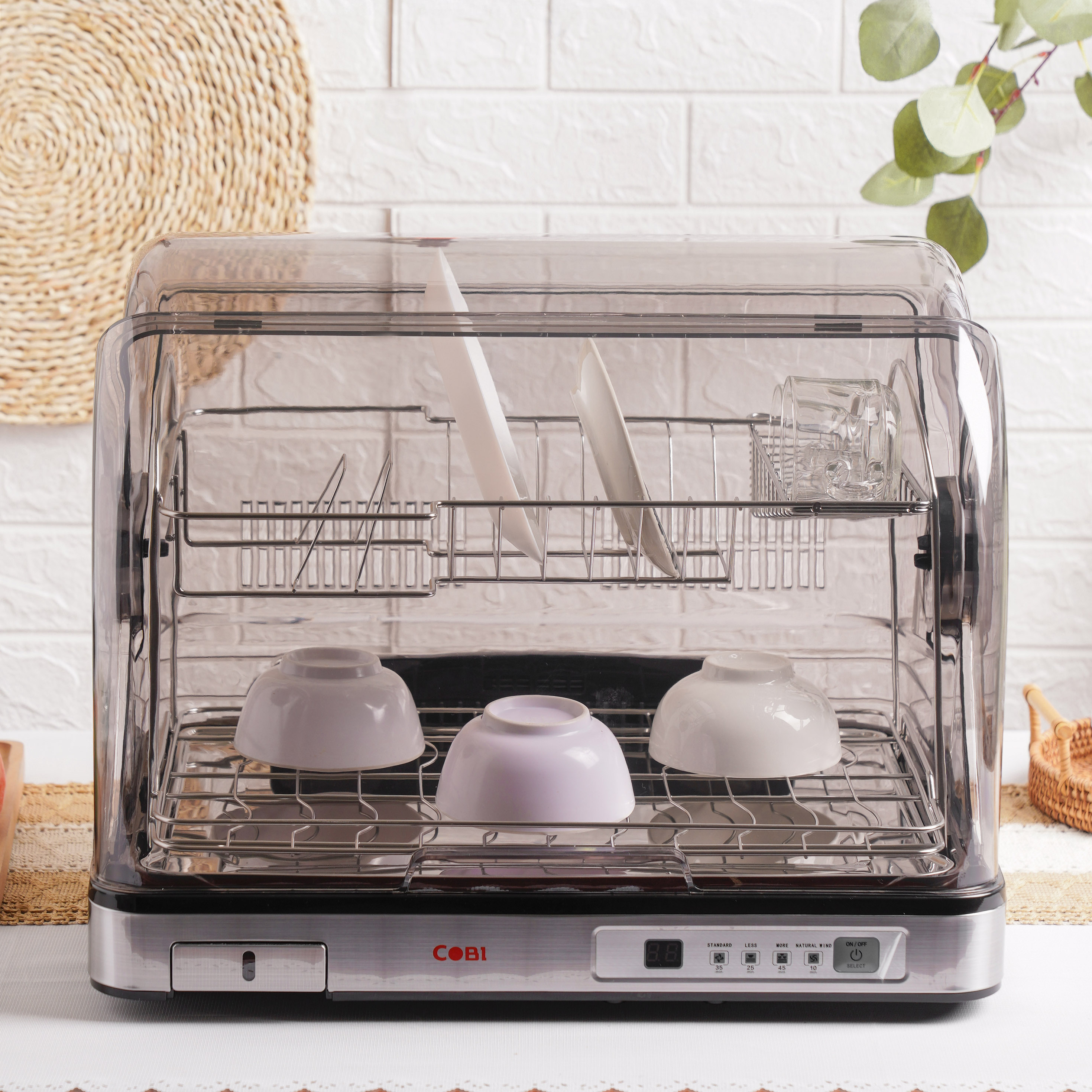 Máy sấy bát COBI 46L Màu Trong suốt_341705