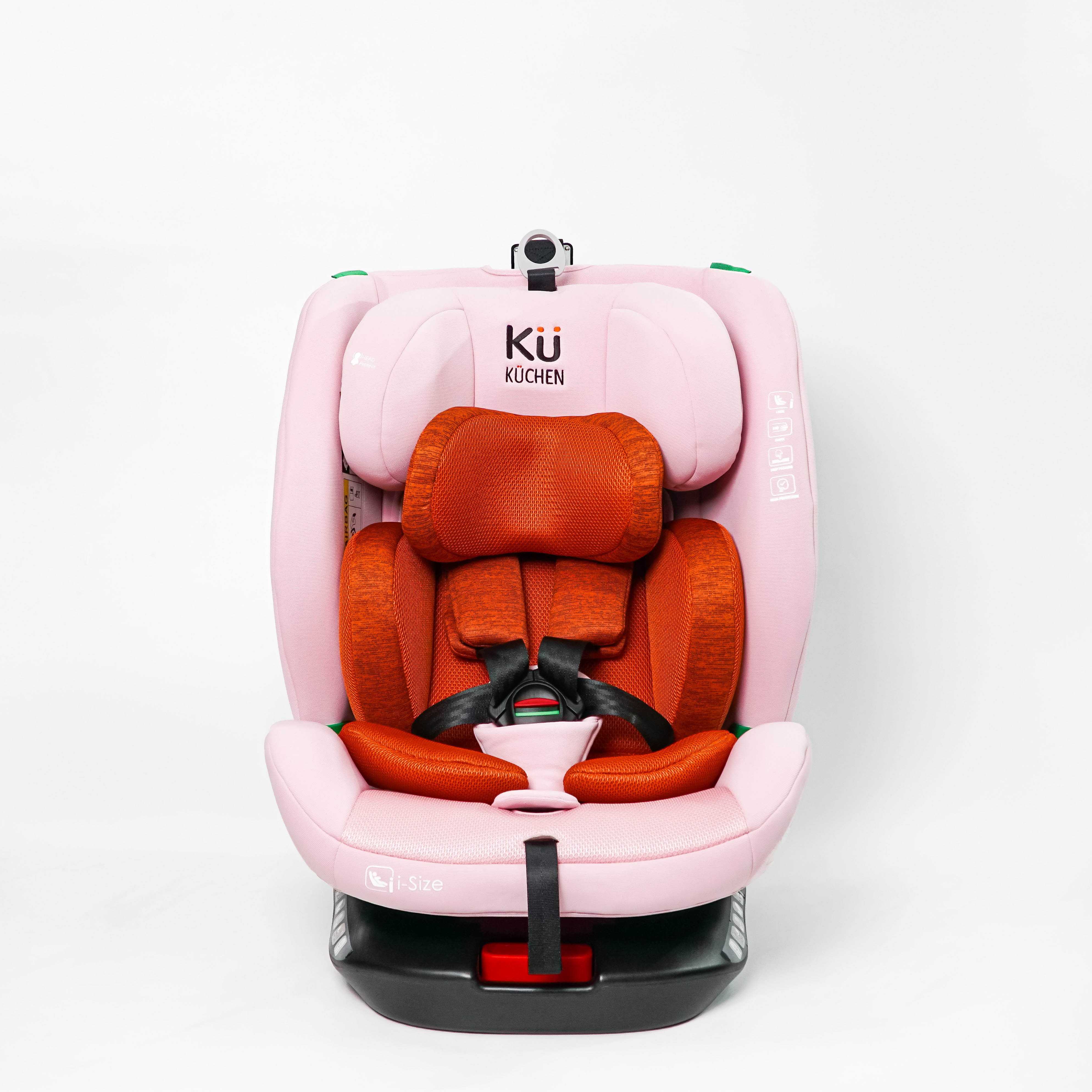 Ghế an toàn trẻ em trên xe ô tô KUCHEN YB108B - Màu hồng