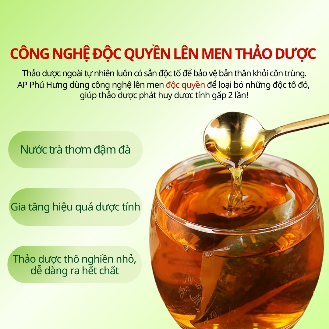 Trà Tía Tô AP PHÚ HƯNG Thảo dược 100% tự nhiên