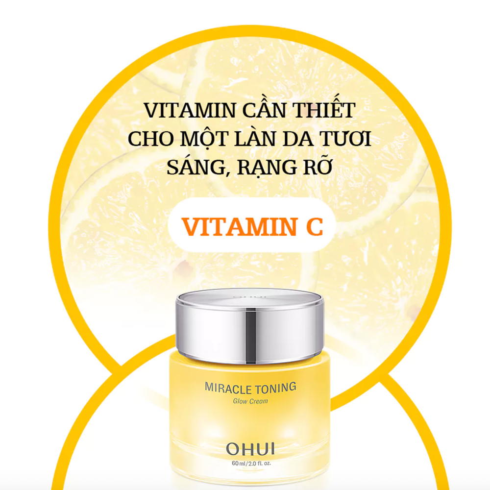 Kem dưỡng OHUI giúp tái tạo kết cấu và sắc tố da, giúp da luôn ẩm mượt, căng sáng - 60ml