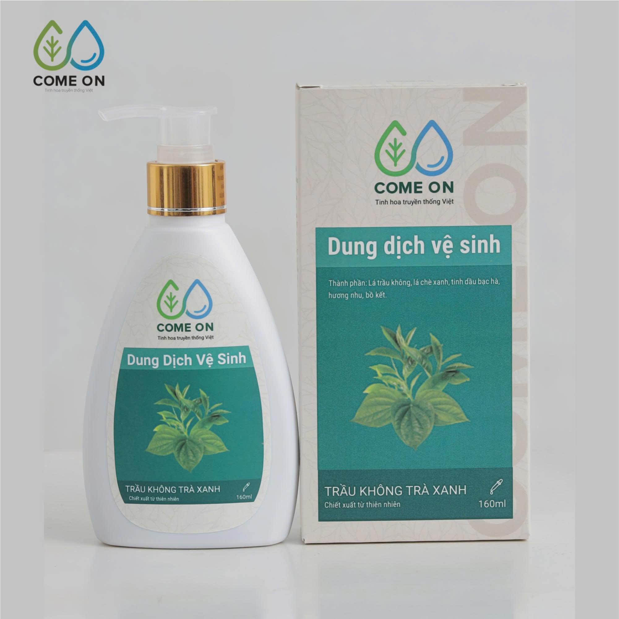 Dung dịch vệ sinh COME ON sử dụng cho mẹ bầu, nam, nữ và tuổi dậy thì 160ml