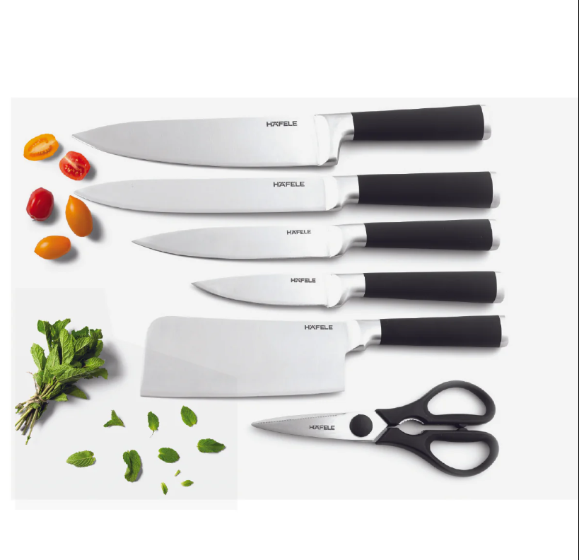 Bộ dao 7 món Hafele HS-K7X