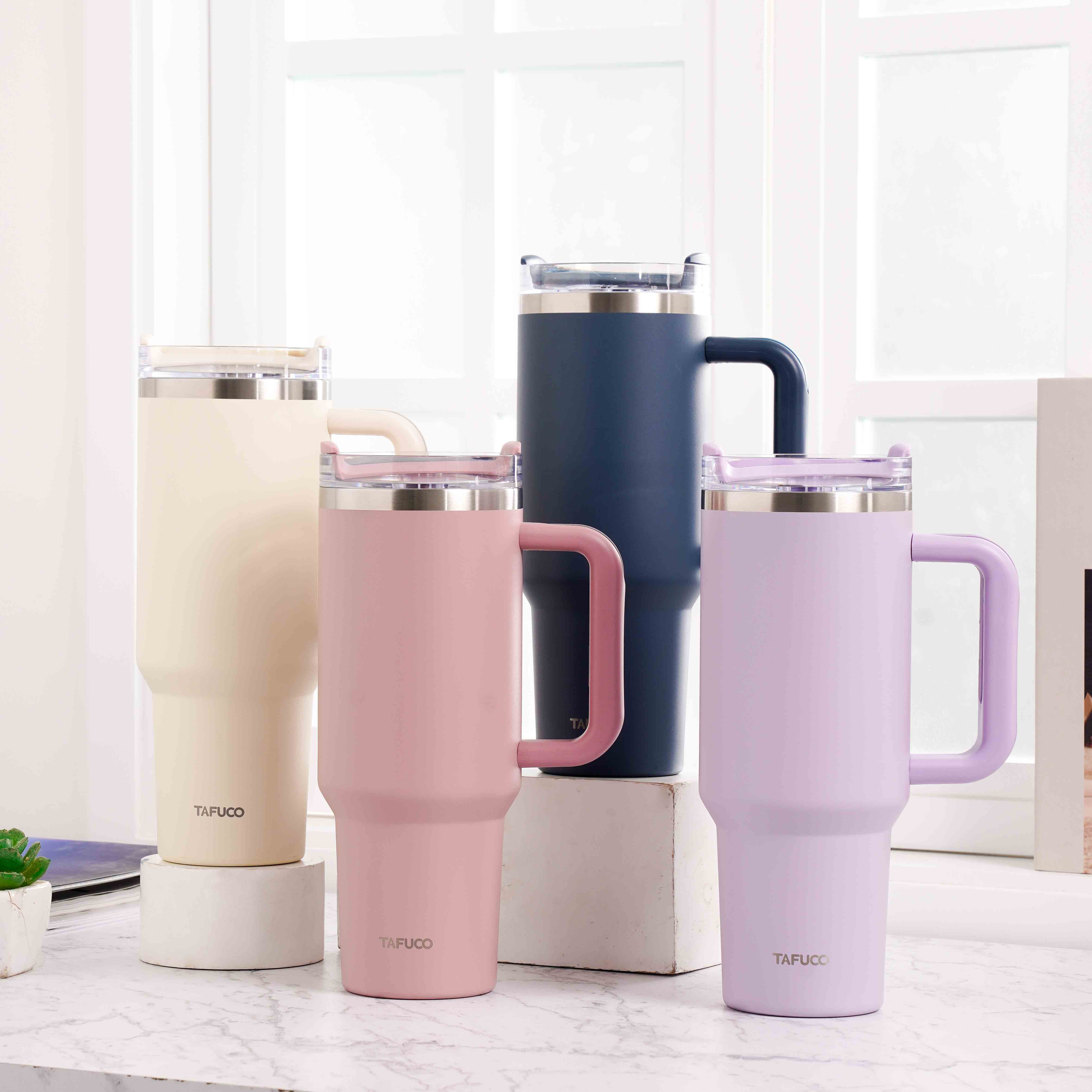 Ly giữ nhiệt có ống hút T205RP 1180ml - Hồng_341624 - 8