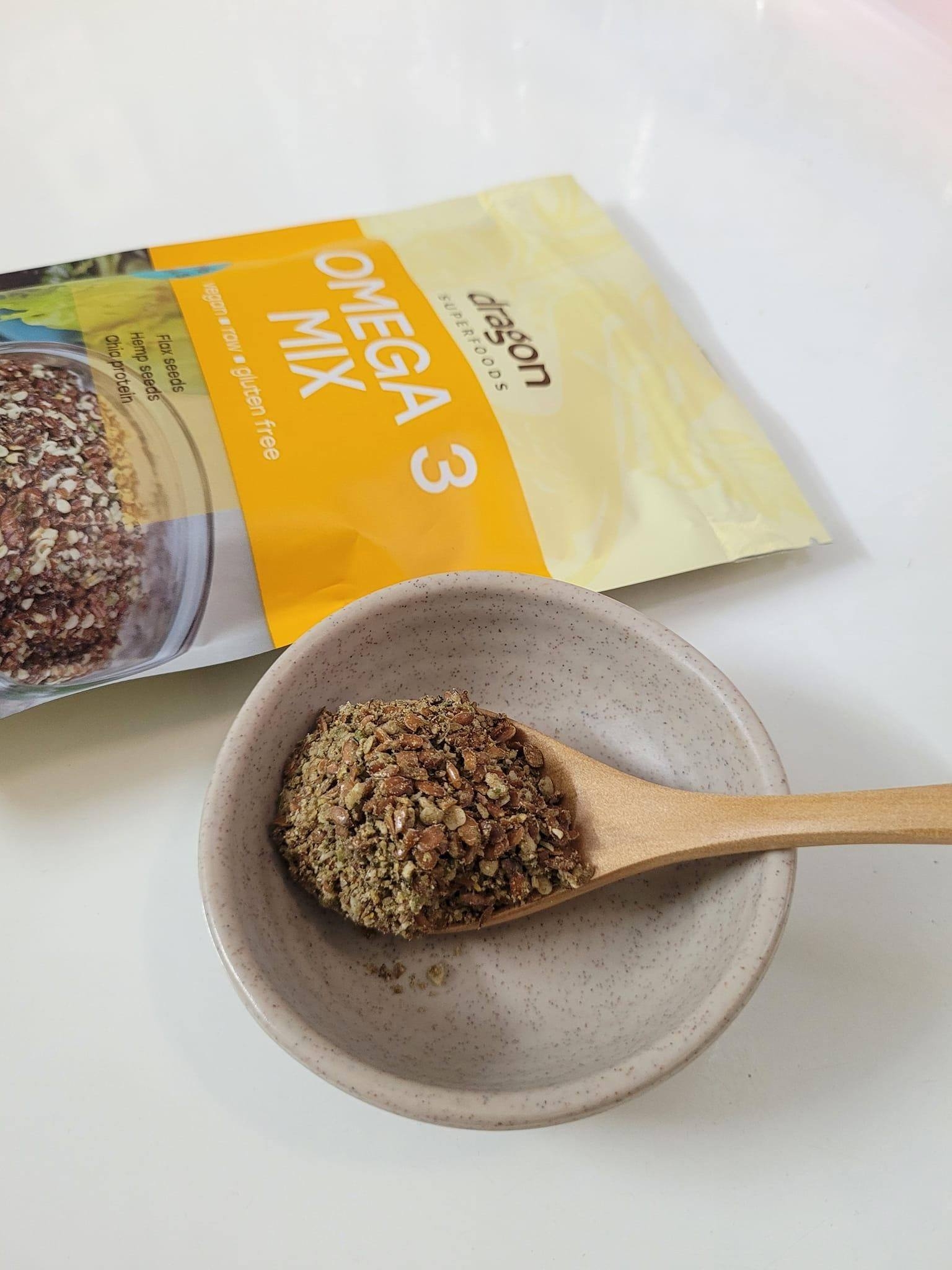 Hỗn hợp hạt Omega 3 hữu cơ Dragon Superfoods 200g