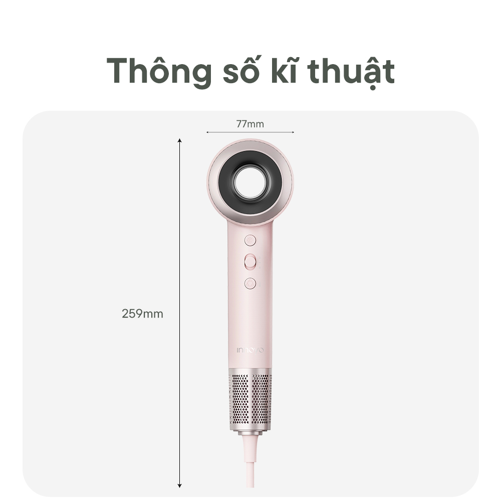 Máy sấy tóc tốc độ cao InnoCare Hair Dryer