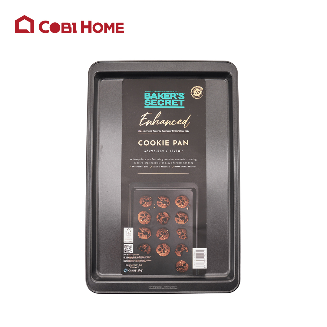 Khay nướng bánh Cookie size M_435x283x18 (mm)_366106