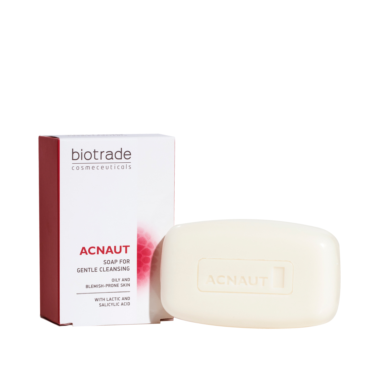 Xà phòng hỗ trợ giảm mụn Biotrade Acnaut Soap - Phân phối chính hãng