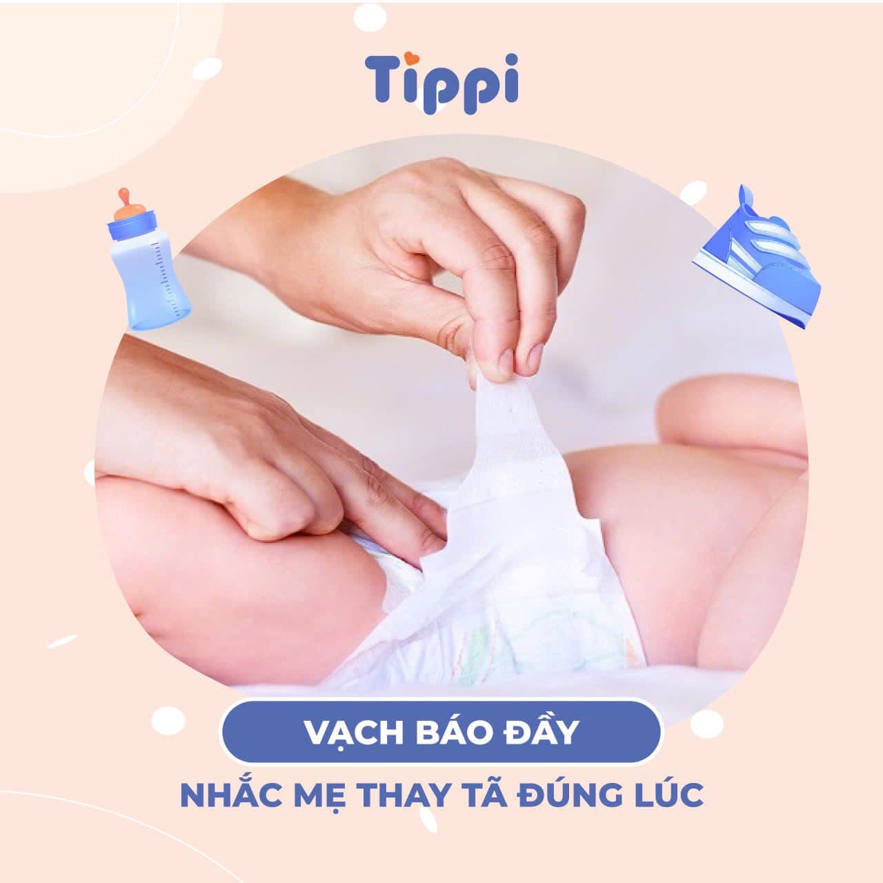 Tã quần trẻ em Tippi