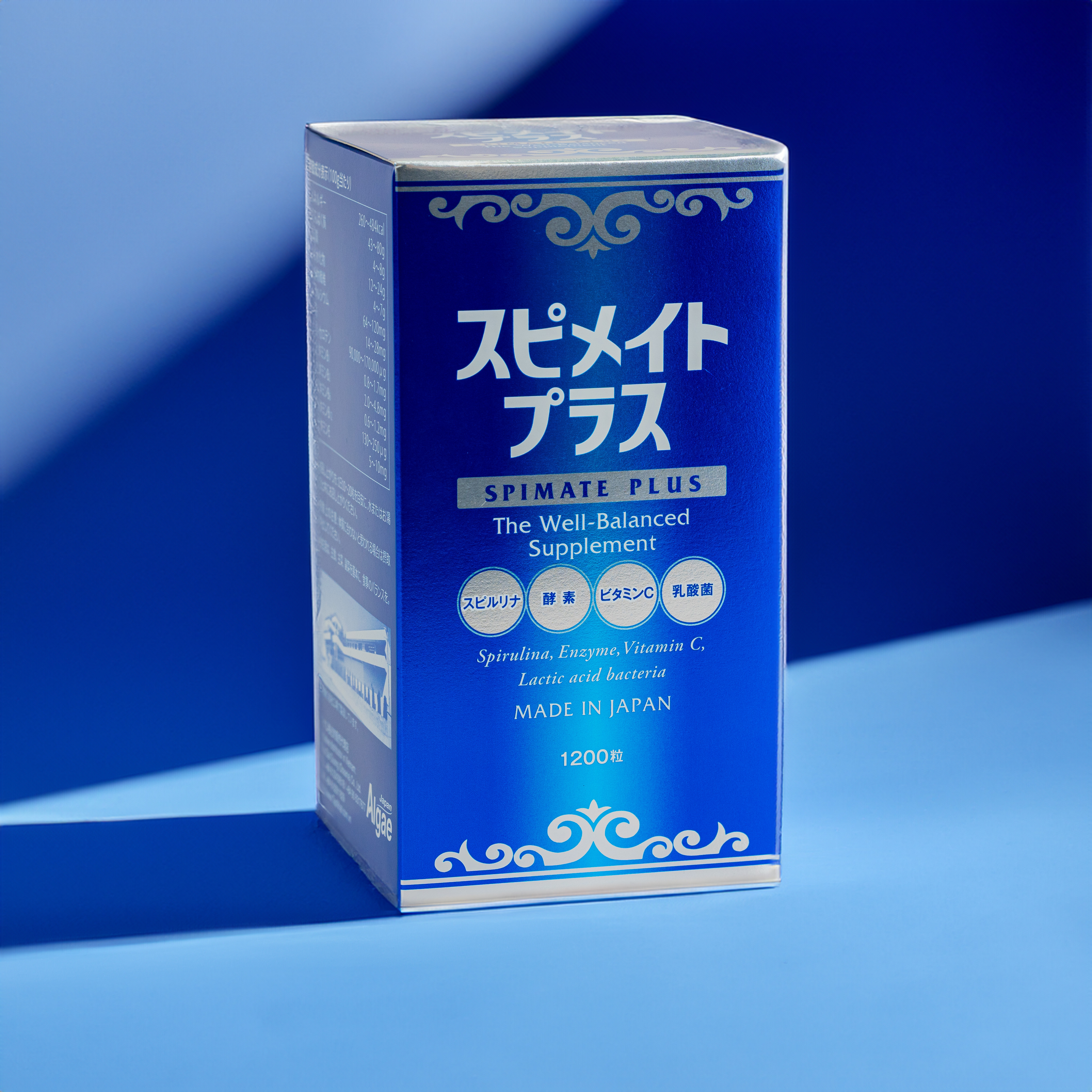 Viên Tảo Xoắn Spirulina Spimate Plus Nhật Bản 1200v
