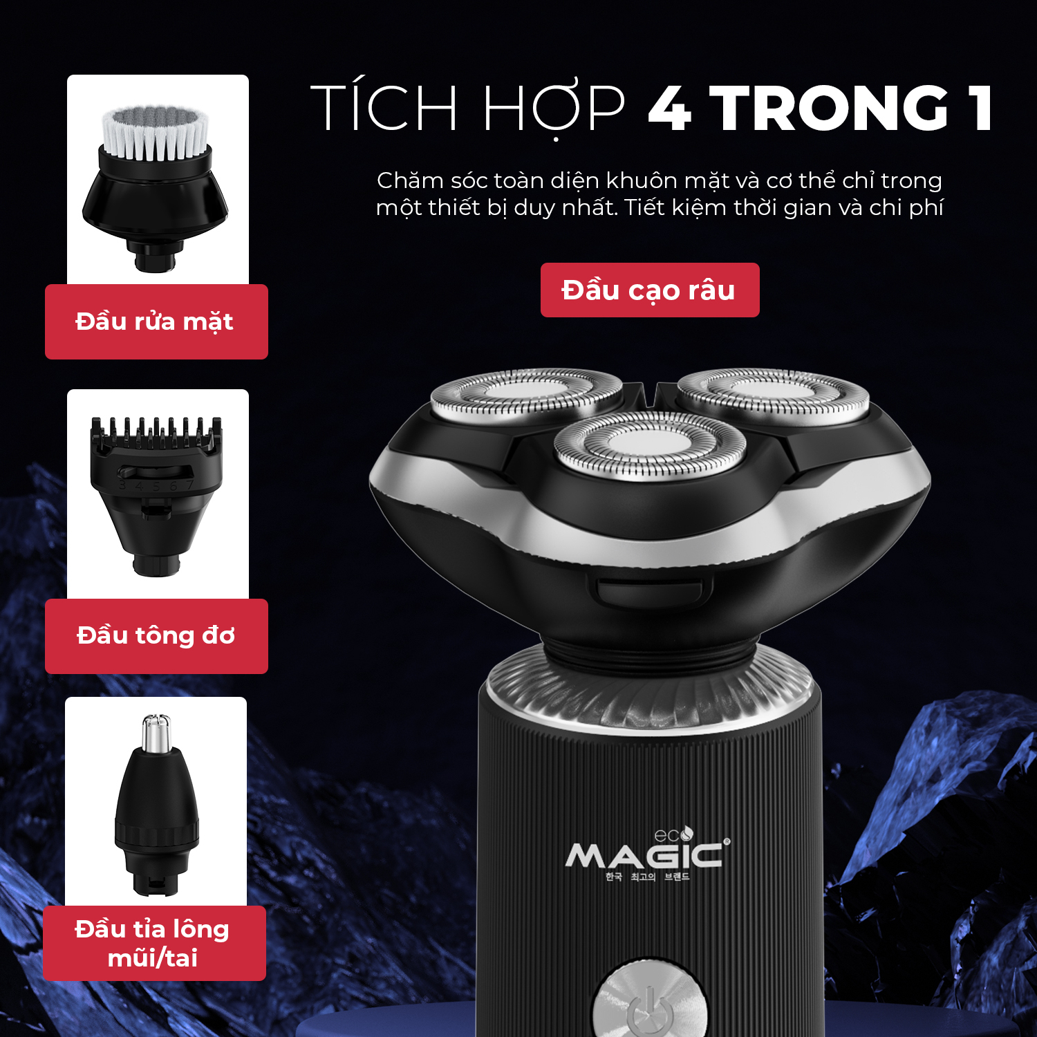 Máy cạo râu đa năng Magic Eco Pro-40