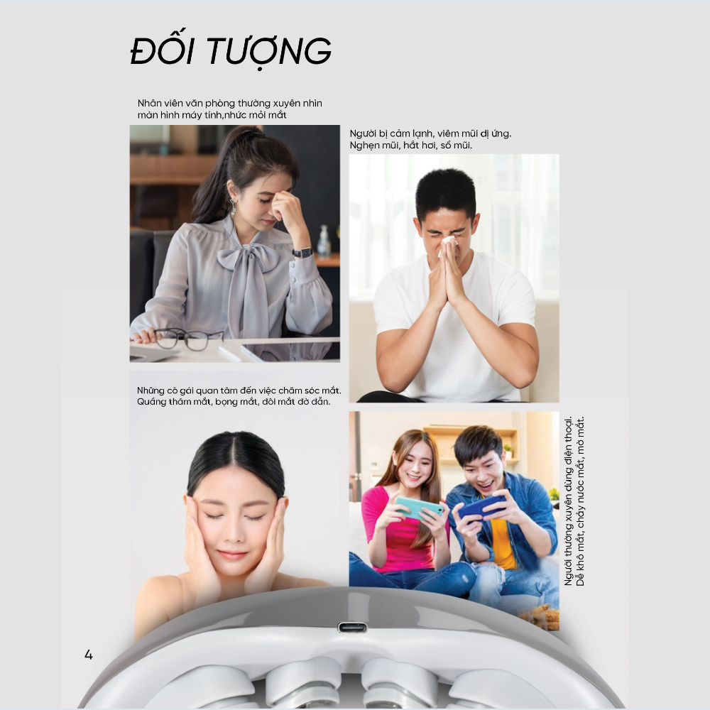 Bộ đôi sức khỏe - nhân đôi trải nghiệm  Ogawa Buzzy HandHeld Massager (OG-1100L) / Máy massage cầm tay Buzzy, hiệu Ogawa (OG-1100L) - Ogawa Eye Massager (OY-0301) / Máy massage mắt, hiệu Ogawa (OY-0301)-duoc-ban-tai-PL Home & Health Store
