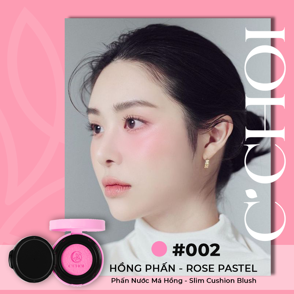Phấn Nước Má Hồng C’Choi - Slim Cushion Blush
