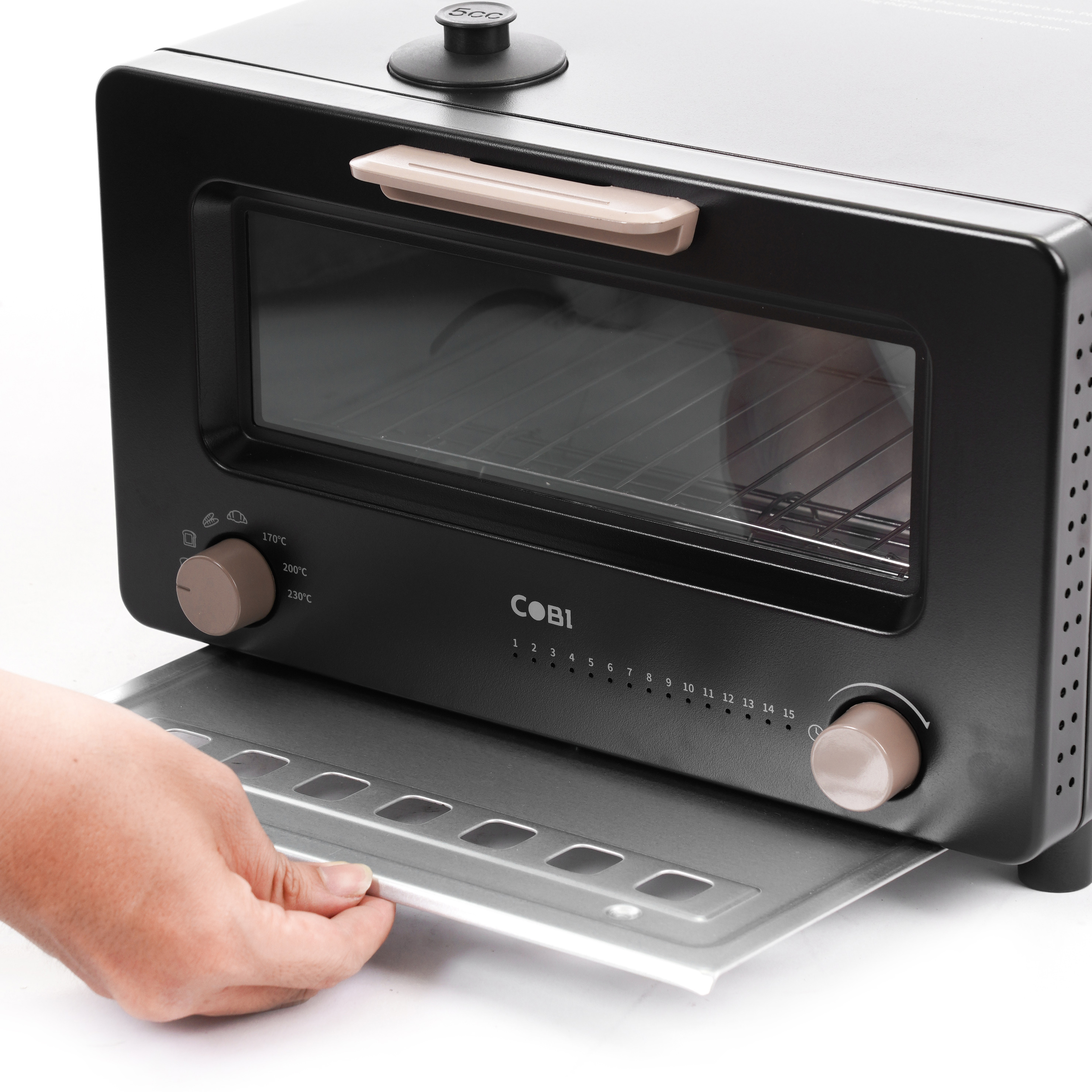 Lò nướng hơi nước COBI mini 10L màu Đen_341702