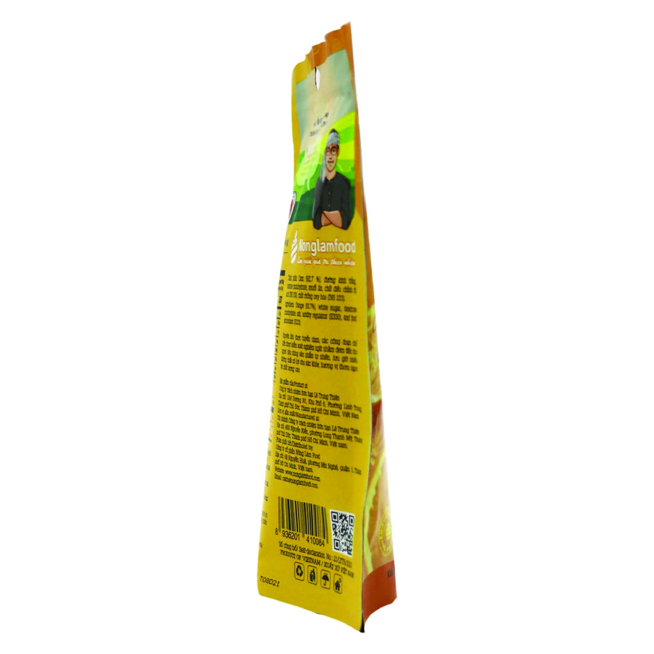 Cam lát sấy dẻo Nonglamfood - Túi 45g-duoc-ban-tai-Siêu Thị Online